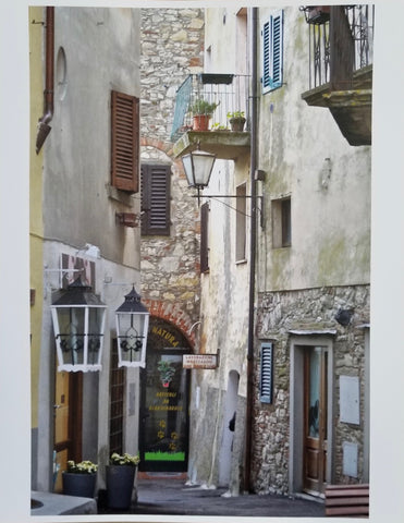 Photos of Italy- Street Scene, Chianti