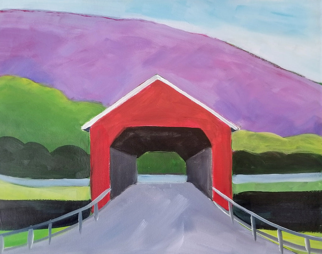 Sat, February 23, 4-6pm Aspen Hotel "Vermont Covered Bridge"