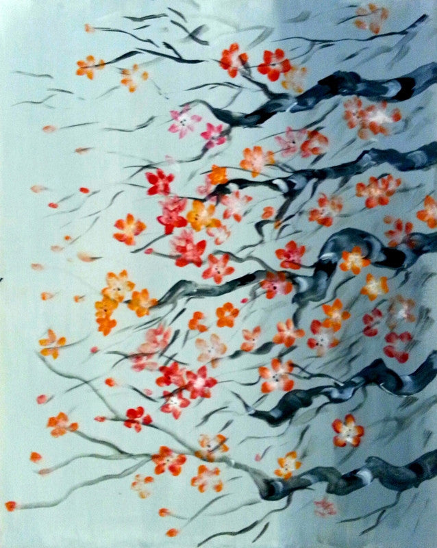 Oct 5, Sun, 2-4pm, "Cherry Blossoms" Public Class