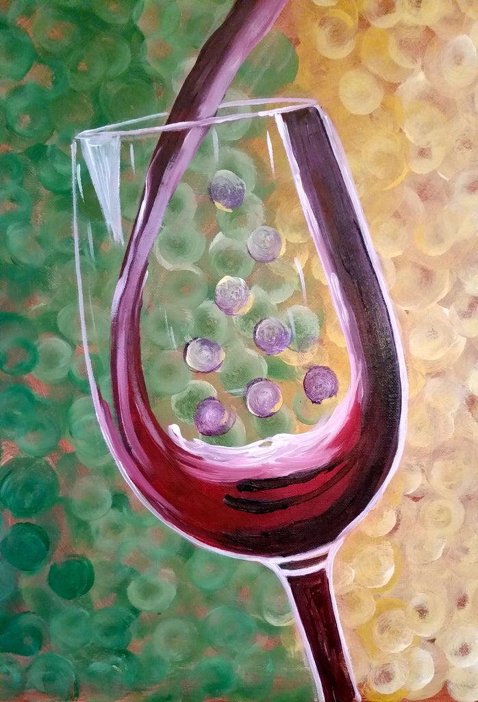 Sept 8, Tues, 4-6pm, "Bubbly Merlot" Public Class