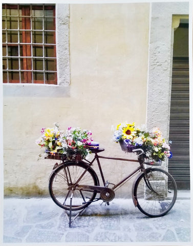 Photos of Italy- Flower Bike