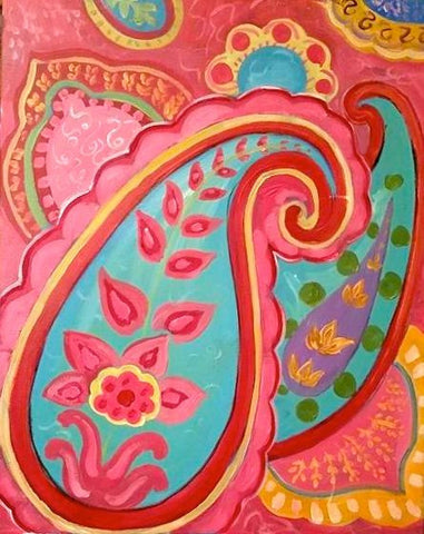 October 13, Thursday "Paint Me Paisley"