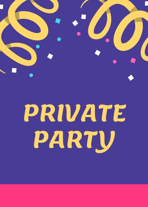 January 29, 2021, Friday, 2-4pm, Private Party-Rebecca Kuderka BALANCE DUE