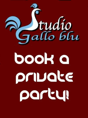 Oct 27, Monday, 7-9pm, "Book a Private Party"