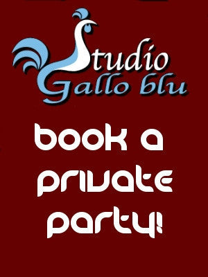 Oct 13, Monday, 7-9pm, "Book a Private Party"