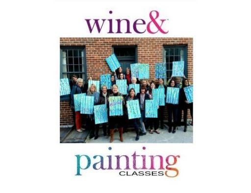Two-hour amateur painting class Gift Certificate, $35